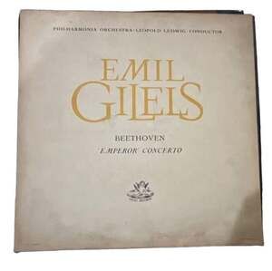 Emil Gilels Philharmonia, Leopold Ludwig - Beethoven 'Emperor' Concerto Vinyl LP